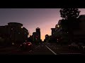 Los Angeles Downtown Driving from sunset to twilight 🇺🇸 LA, California, USA. Travel Guide,  [4K HDR]