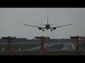 Arrivals and departures at BHX including A380 (one continuous shot 4K)