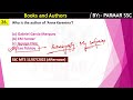 STATIC GK FOR SSC EXAMS |  BOOKS AND AUTHORS  | PARMAR SSC