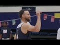 LeBron, Curry and Durant lead USA men's basketball practice ahead of Puerto Rico | Paris 2024