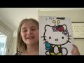 Colouring hello Kitty picture￼