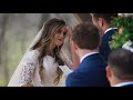 Jed + Katey Duggar // Emotional Wedding Ceremony 4K