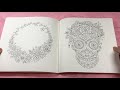 FLIP THROUGH WORLD OF FLOWERS | Coloring Book by Johanna Basford