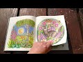 Skymnings Timman/Nightfall by Maria Trolle - finished coloring book