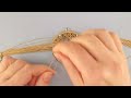 Micro macrame Tree of Life, DIY tutorial