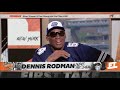 [FULL] Dennis Rodman compares MJ & LeBron, talks Bulls vs. Warriors & Draymond Green | First Take