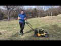 DeWALT Electric Lawnmower 1 Year Review!