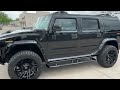 2009 Hummer H2 SUV Luxury with complete Black-Ops Package 41k miles.