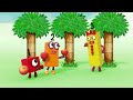 🔢Top Number Monsters and patterns!👾 | Dinosaur Day | Learn to Count | Numberblocks