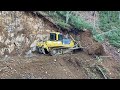 KOMATSU D85 EX DOZER yol yapımı #komatsu #dozer#bulldozer