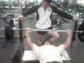 16 year old bodybuilder bench press 110kgs for 9 reps