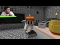 NE JAMAIS ALLER DANS LA GROTTE DE MON FILS A 3H DU MATIN MINECRAFT !!