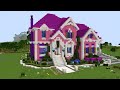 Minecraft NOOB vs PRO vs GIRL: MODERN GIRL HOUSE BUILD CHALLENGE in Minecraft Animation