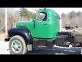 1964 Mack B61 first drive after paint