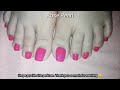 Barbie Pink Nail Polish Swatches- Barbie Trends- Fuchsia Pedicure | Rose Pearl