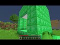 JJ's DIAMOND vs Mikey's EMERALD Secret Underground Base Battle in Minecraft - Maizen