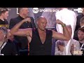 FURY REFUSES STAREDOWN! ❌ | Tyson Fury and Oleksandr Usyk go head-to-head at final press conference