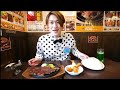 [Gluttony]Steak & hamburger with a total weight of 8 pounds in a time limit of 30 minutes [Gluttony]