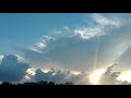 Time lapse of Storm Clouds Rolling in