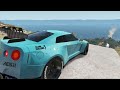 Cars VS DANGER HIGH RAMP #3 - BeamNg Drive