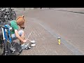 Amsterdam Street Percussionist June 2013