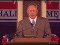 Nolan Ryan 1999 Hall of Fame Induction Speech