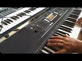 Yamaha PSR-E343 timbres