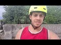 STREET TRIAL & BMX SESSION! HIGH JUMPS AND PAINFUL ANKLE CRASH! [Luca Mirra]