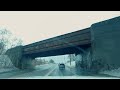 New York State Route 36 | 4K Relaxing Driving Footage | Driving to New York in a Winter Storm