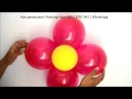 How to Make Super Easy Flower Balloons
