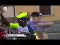 Biniam became the first Black African rider in history to win a stage at a Grand Tour! | Eurosport