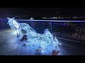【4K】Downtown Vancouver Night Walk,  Christmas 2023, Travel Canada in Winter, Binaural City Sounds