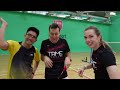 Can An Amateur Badminton Player Survive Professional Training For 1 Day?!