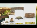 LEGO Roman Colosseum In Different Scales (Comparison)