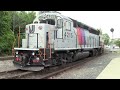 Railfanning At Bay Head 7-1-12 (With X233 Yard Switching)