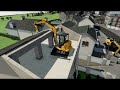 🚧 Impressive Demolition of a House with Heavy Machinery👷 Public Works in FS22