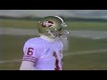 Joe Montana Showing Greatness Against The Best Defense Of All Time