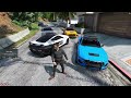 Spike Stripping Roads To Steal Cars In GTA 5 RP