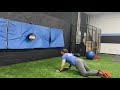 Diving Medicine Ball Throw