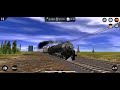 Trainz driver 2 The Mountain type and 2 Amtrak F40 in Marias Pass approach ￼