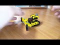 how to make Lego technic mini 42163 ||как сделать мини 42163 из лего техник