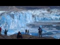 Massive Glacier Calving and Wall Collapse