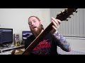 8 Brutal Deathcore Metal Riffs On A 7 String Daemoness Guitar