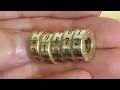 I turn a Stainless Bolt into a Combination Lock