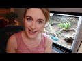 My SUPER GIANT Leopard Gecko! Unboxing And Her New Custom Enclosure