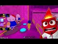 Inside Out 2 Characters ESCAPE ANGER INSIDE OUT 2 BARRY'S PRISON RUN in Roblox!