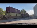 Union Pacific 6333 Westbound Intermodal train