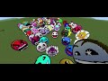 All Custom Lobotomy Dash Nextbots Addon In Minecraft PE | Custom Lobotomy Nextbots Difficulty Faces