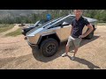 Our Tesla Cybertruck Off-Road Adventure! Locking Diff, Trail Assist, Wade Mode + Martian Wheels