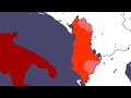 Italian Invasion of Albania Every Hour